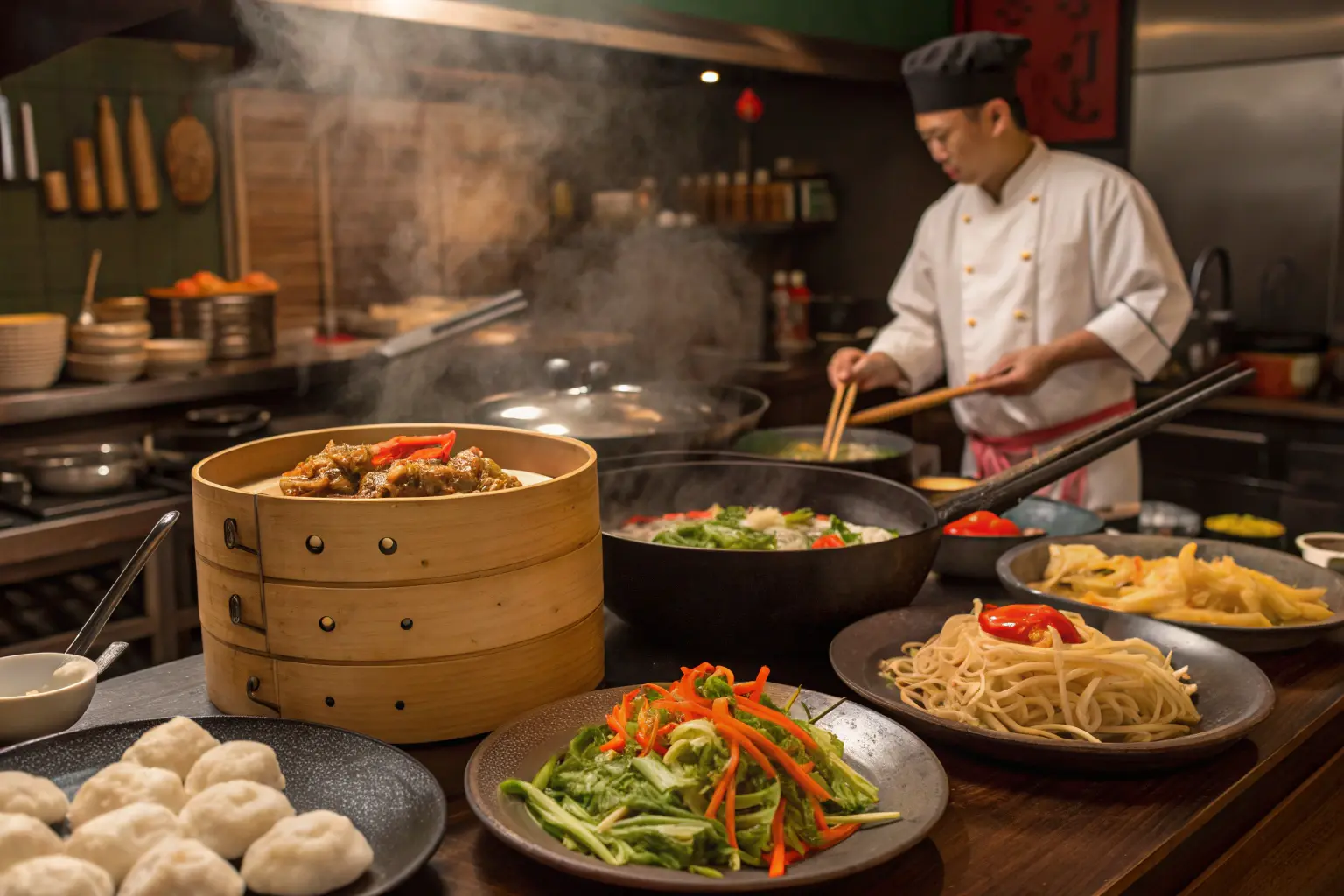 chnese cuisine making